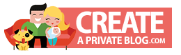 Create a private blog